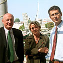 Photo  de Photo: N.R pour ubacto - Pascal et Roselyne Coutant, Philippe de Lacaze, La Rochelle 2005