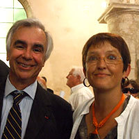 Photo  de  photo : ubacto - Maxime Bono et Blandine Hulin, rlection lgislatives 2007