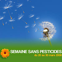 Photo  de �  Affiche de la Semaine sans pesticides 2008
