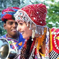 Photo  de   photo : ubacto - Jaipur Brass Band.