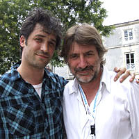 Photo  de � photo : ubacto - Manu larrouy et Gr�rad Pont, Francofolies 2009