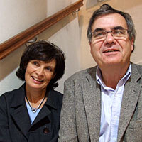 Photo  de � photo : ubacto - Odile et Philippe Legrand, librairie Calligrammes, 2009