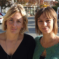 Photo  de � photo : ubacto - H�l�ne Cardoni et St�phanie Holmi�re, La Rochelle 2009