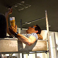 Photo  de  photo : ubacto - boutique A&M, cration du dcor du nouveau plafond