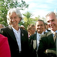 Photo  de  photo ubacto.com - Christine Lagarde, au Grand Pavois de La Rochelle en 2005