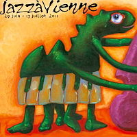 Photo  de  dtail de l'affiche Jazz  Vienne 2011 - 29 juin-13 juillet 2011