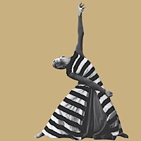 Photo  de   affiche : exposition Danses noires - Blanche Amrique  La Rochelle mars-avril 2011