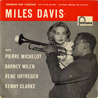 Photo  de  Pochette originale du disque : Ascenseur pour l'chafaud, Miles Davis 1957