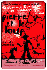 March� de no�l et spectacle son et lumi�re le samedi 5 d�cembre 2009 � 18h, Place des Charmilles � Aytr�