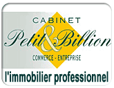 site : Cabinet Petit & Billion La Rochelle immobilier professionnel