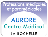 Vers Centre médical Aurore à La Rochelle :  locaux Professions médicales et paramédicales
