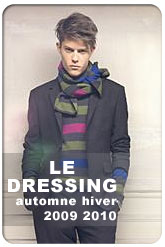 Le Dressing - collection automne hiver 2009 2010 - vêtements, prêt-à-porter, accessoires et cadeaux pour l'homme
