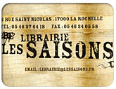 Vers Les Saisons Librairie � La Rochelle