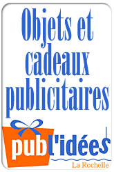 La Rochelle, Niort, Poitiers : Publ'idées, objets et cadeaux publicitaires
